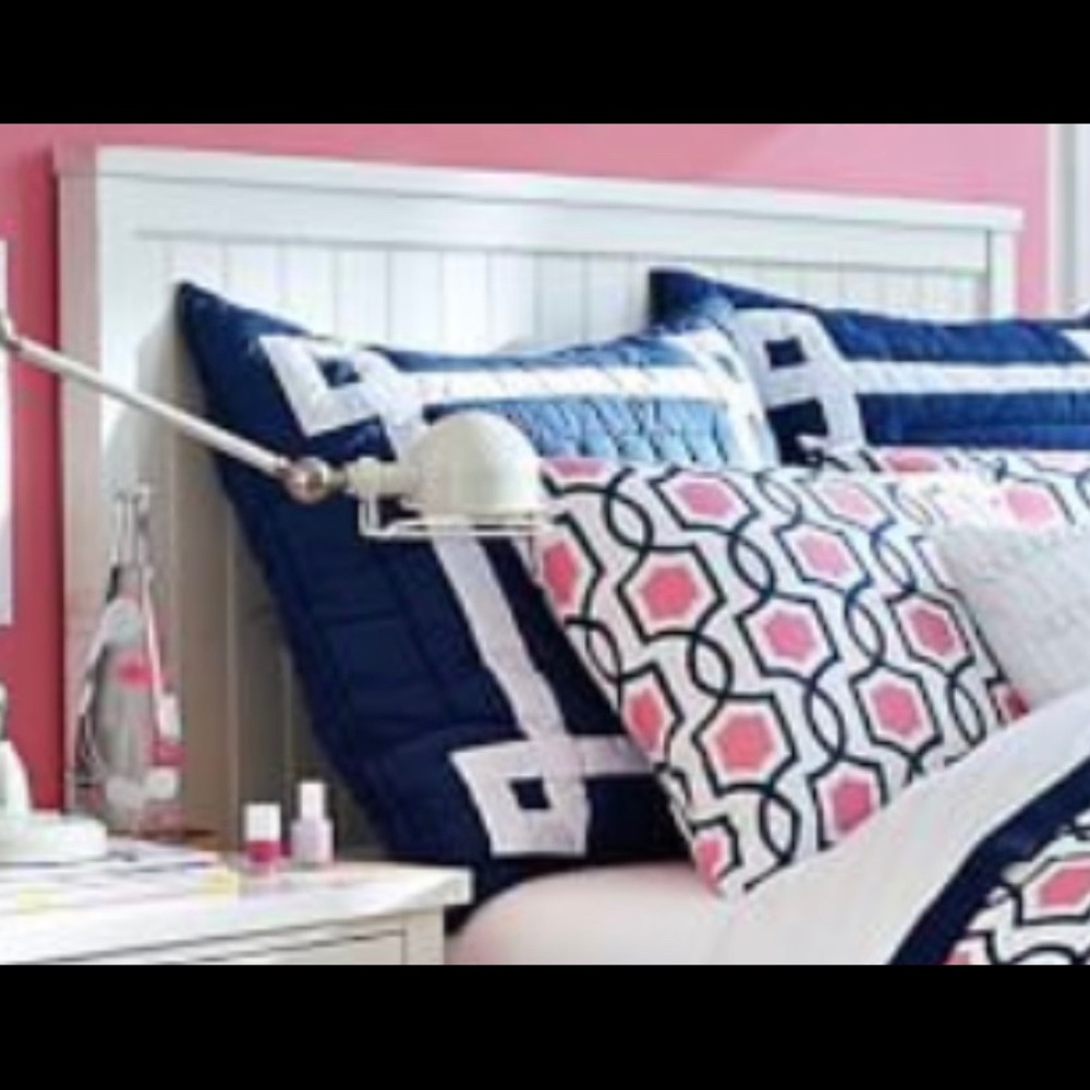 PB Teen Navy Pillowcase